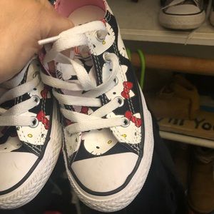 Hello kitty converse kids size 12